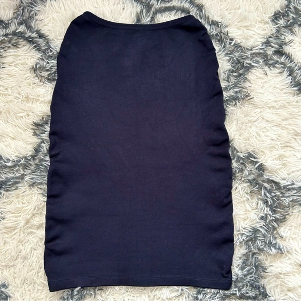 Babaton Ruched Sides Bodycon Skirt